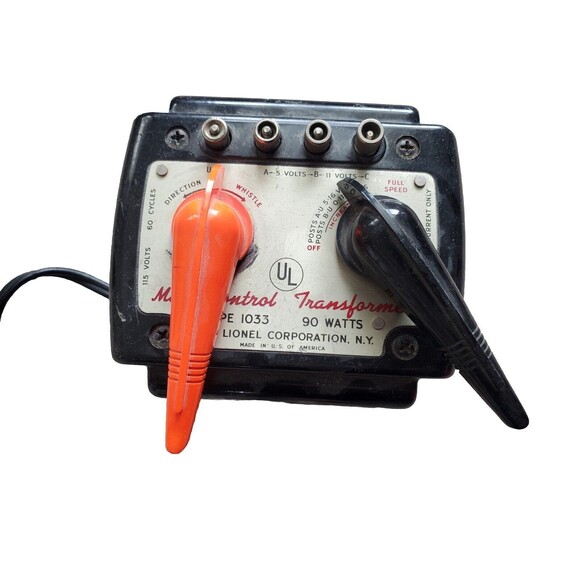 Lionel 1033 Transformer Cord Diode Terminal Circuit Breaker FOR PARTS OR REPAIR - Picture 2 of 9